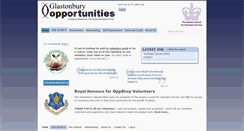 Desktop Screenshot of glastonburyopportunities.org